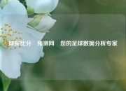 球探比分⚽预测网⚾您的足球数据分析专家