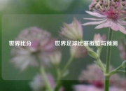 世界比分🏀世界足球比赛概览与预测