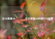 比分直播500🥇比分直播500的潜力与前景
