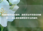 棋牌游戏平台的源码⚾游戏平台开发背后的秘密——深入解析棋牌游戏平台的源码