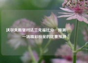 沃尔夫斯堡对法兰克福比分⚽预测🎖️一场精彩纷呈的比赛预测