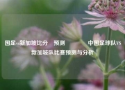 国足vs新加坡比分⚽预测🏐中国足球队VS新加坡队比赛预测与分析