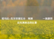 哈马比vs瓦尔贝里比分⚽预测👍一场激烈且充满悬念的比赛