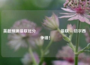 英超预测曼联比分⚽🎖️曼联 vs 切尔西 争锋！