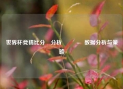 世界杯竞猜比分⚽分析🥈数据分析与策略