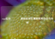 cogo比分🏆追踪足球比赛的实时动态与分析