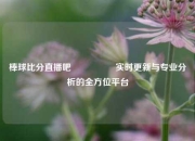棒球比分直播吧🎖️实时更新与专业分析的全方位平台