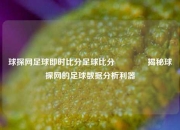 球探网足球即时比分足球比分🥈揭秘球探网的足球数据分析利器