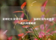 足球比分,足球分析🏆足球比分与足球分析的深度解读