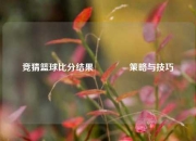 竞猜篮球比分结果👉策略与技巧