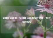 篮球比分直播⚾篮球比分直播实时更新，尽在你的指尖
