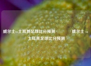 威尔士vs土耳其足球比分预测🏐威尔士 vs 土耳其足球比分预测