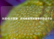 任选9比分直播⚾在线观看精彩赛事的首选平台