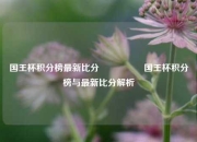国王杯积分榜最新比分🎖️国王杯积分榜与最新比分解析