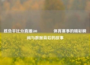 胜负平比分直播500🥉体育赛事的精彩瞬间与数据背后的故事