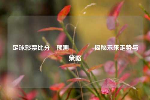 足球彩票比分⚽预测🥎揭秘未来走势与策略