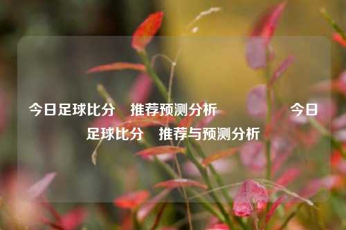 今日足球比分⚽推荐预测分析🎖️今日足球比分⚽推荐与预测分析