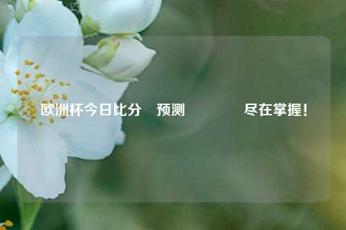 欧洲杯今日比分⚽预测🌈尽在掌握！