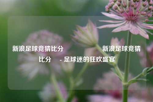 新浪足球竞猜比分⚽🎖️新浪足球竞猜比分⚽ - 足球迷的狂欢盛宴