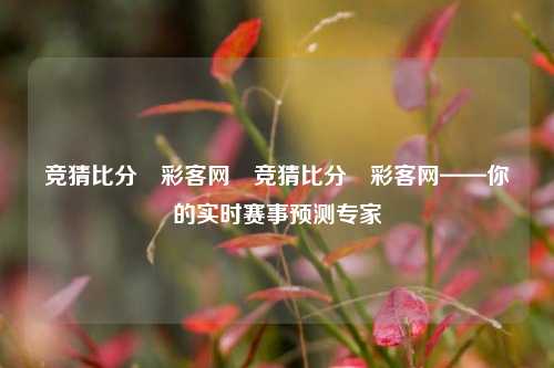 竞猜比分⚽彩客网⚾竞猜比分⚽彩客网——你的实时赛事预测专家