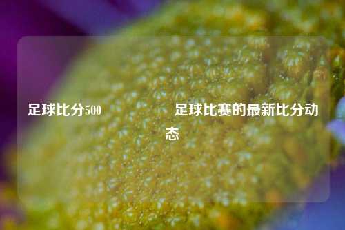 足球比分500🎖️足球比赛的最新比分动态