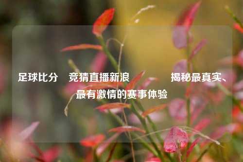 足球比分⚽竞猜直播新浪🌈揭秘最真实、最有激情的赛事体验