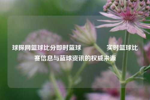 球探网篮球比分即时蓝球🥉实时篮球比赛信息与蓝球资讯的权威来源