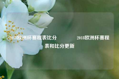 2018欧洲杯赛程表比分🏆2018欧洲杯赛程表和比分更新