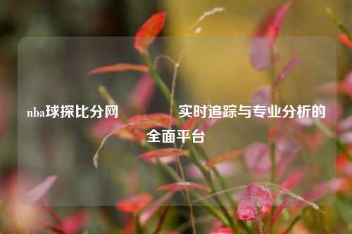 nba球探比分网🥎实时追踪与专业分析的全面平台
