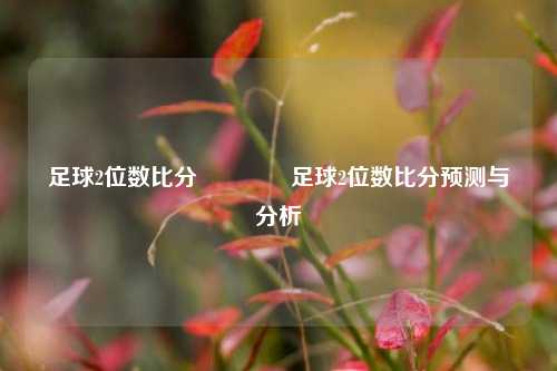 足球2位数比分🥉足球2位数比分预测与分析