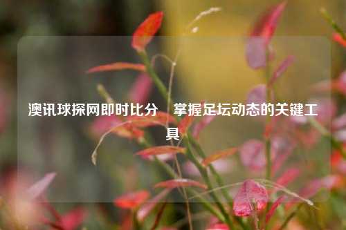 澳讯球探网即时比分⚽掌握足坛动态的关键工具