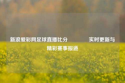 新浪爱彩网足球直播比分🏅实时更新与精彩赛事报道