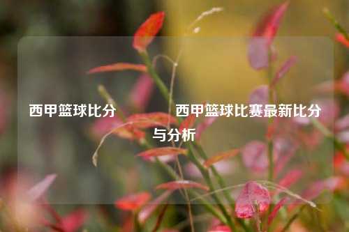 西甲篮球比分🥈西甲篮球比赛最新比分与分析