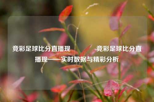 竞彩足球比分直播现🏀竞彩足球比分直播现——实时数据与精彩分析