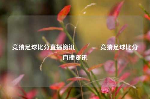 竞猜足球比分直播资讯🥉竞猜足球比分直播资讯