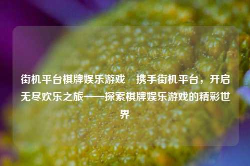 街机平台棋牌娱乐游戏⚾携手街机平台，开启无尽欢乐之旅——探索棋牌娱乐游戏的精彩世界