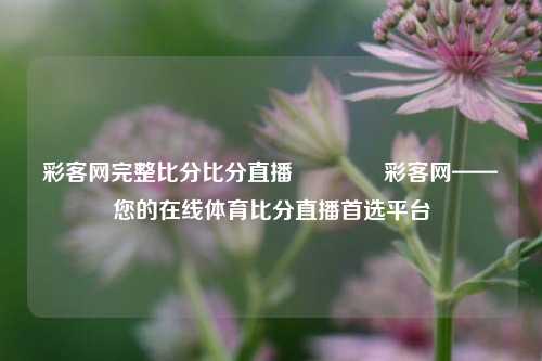 彩客网完整比分比分直播👍彩客网——您的在线体育比分直播首选平台