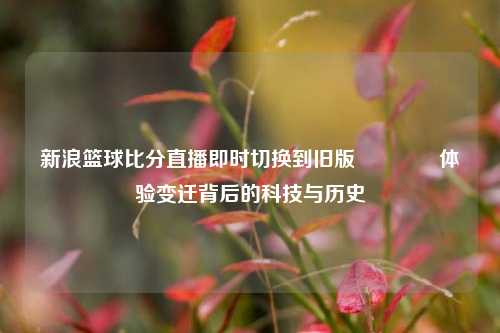 新浪篮球比分直播即时切换到旧版🌈体验变迁背后的科技与历史